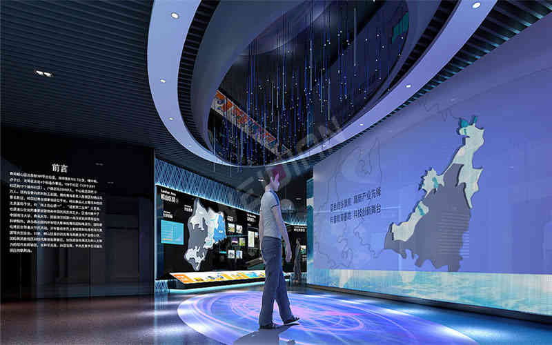 青島藍(lán)色硅谷產(chǎn)業(yè)創(chuàng)業(yè)帶科普體驗館設(shè)計方案