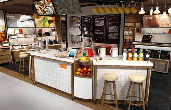 廣州店鋪設計公司九陽終端形象店鋪裝飾設計案例