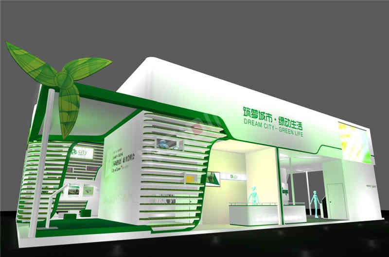 廣州展覽設計公司助力廣州國際新能源與可再生能源展覽會展臺設計搭建