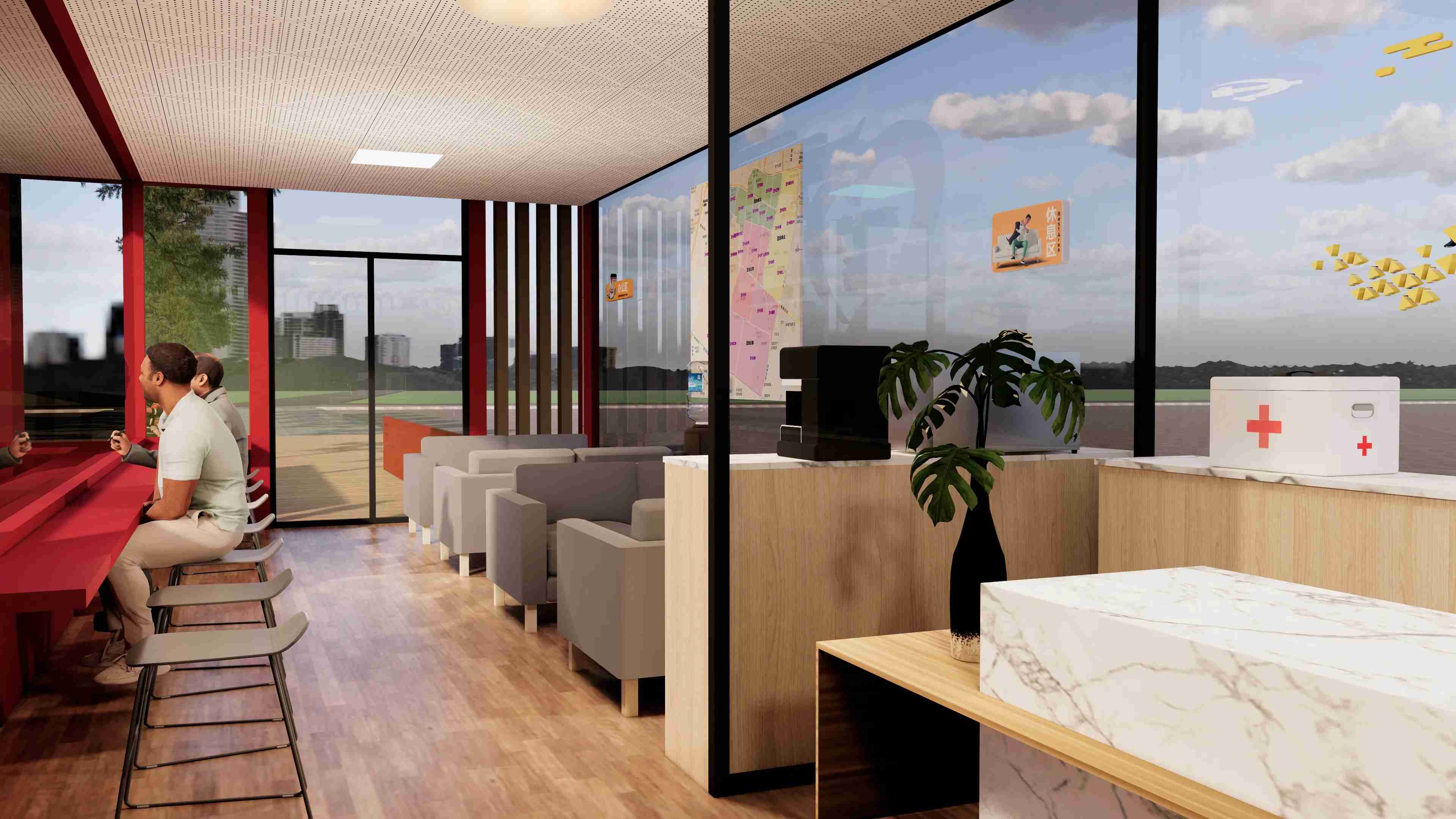 廣東佛山黨群服務(wù)驛站、廣東暖心驛站、廣東愛(ài)心驛站設(shè)計(jì)施工